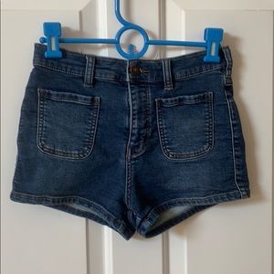 Free People Denim Shorts